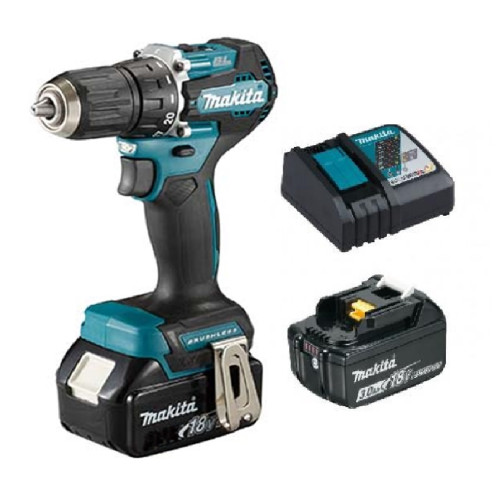 Máy khoan vặn vít dùng pin 18V Makita DDF487RFJ
